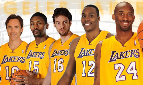 Calendário de jogos do Los Angeles Lakers na NBA 2012/2013